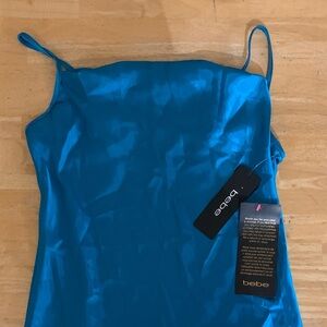 bebe Blue Mini Dress